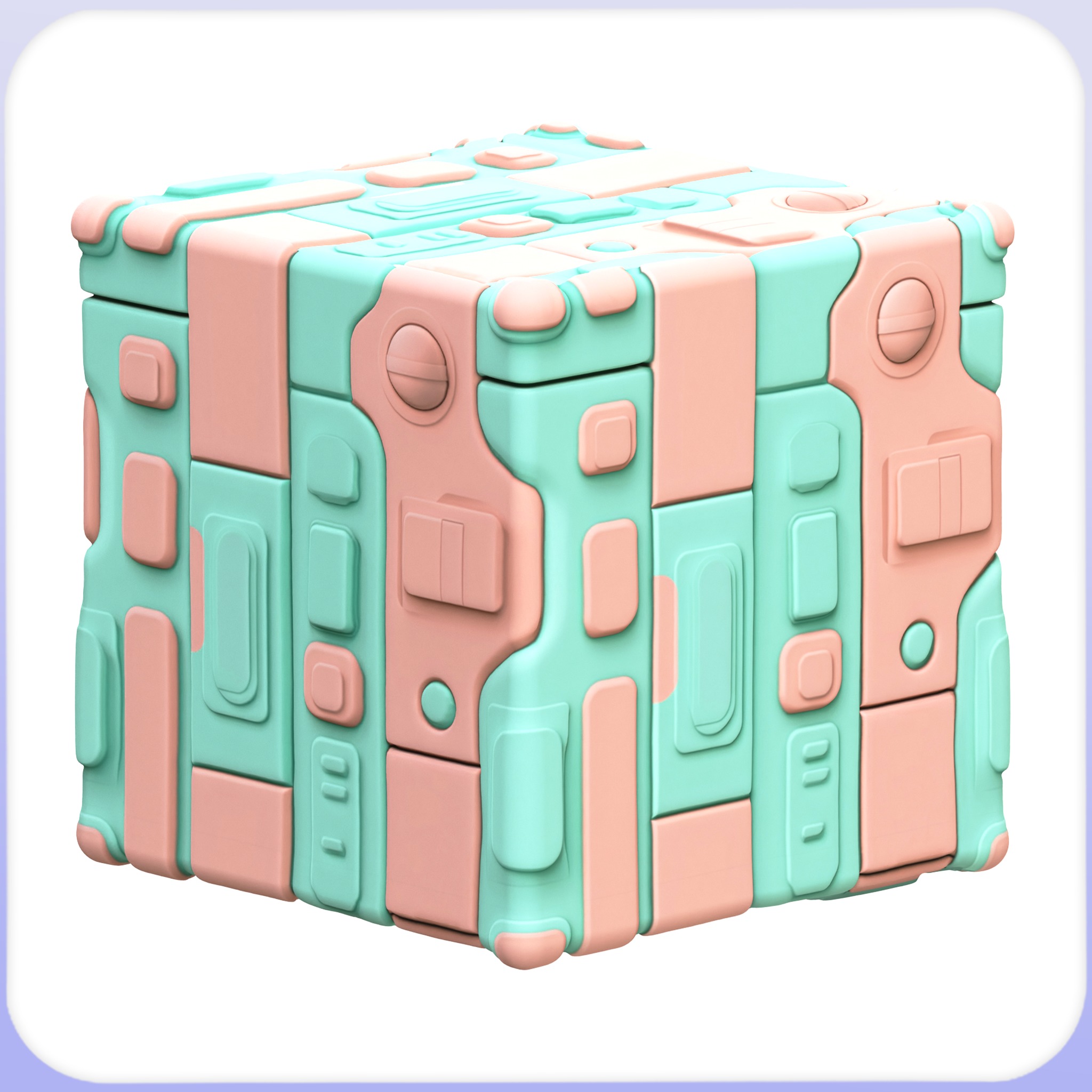 SciFi Seamless Texture Texture_3