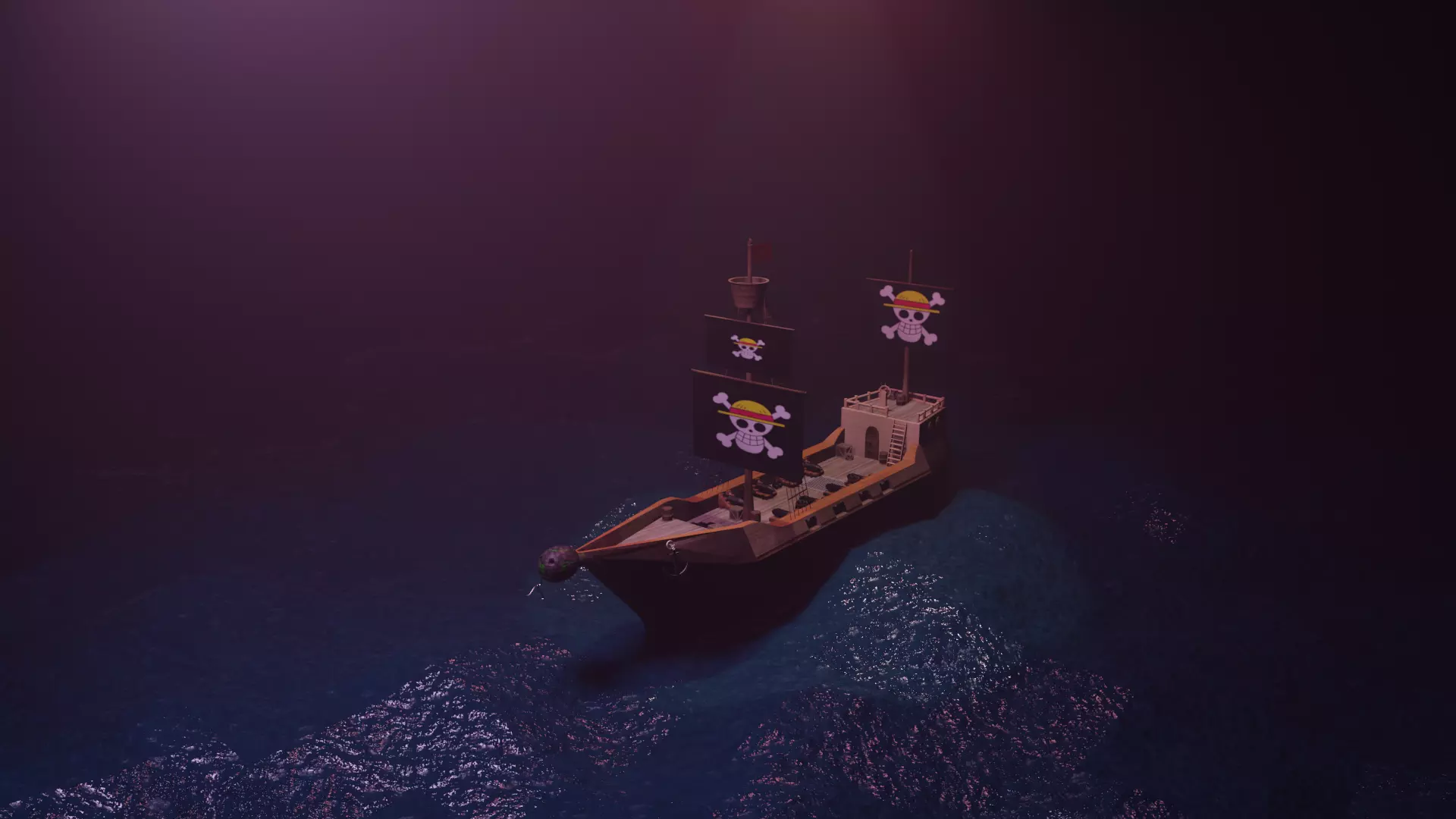 Pirate Ship Free 3D model