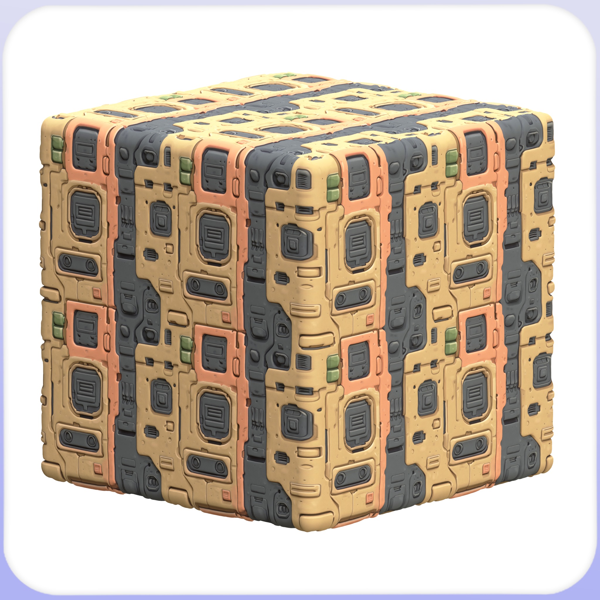 SciFi Seamless Texture Texture_5