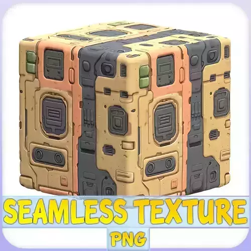 SciFi Seamless Texture Texture