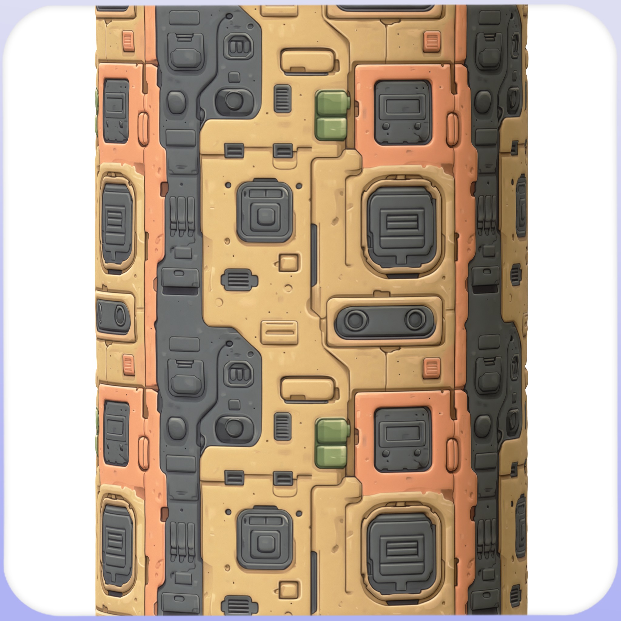 SciFi Seamless Texture Texture_3