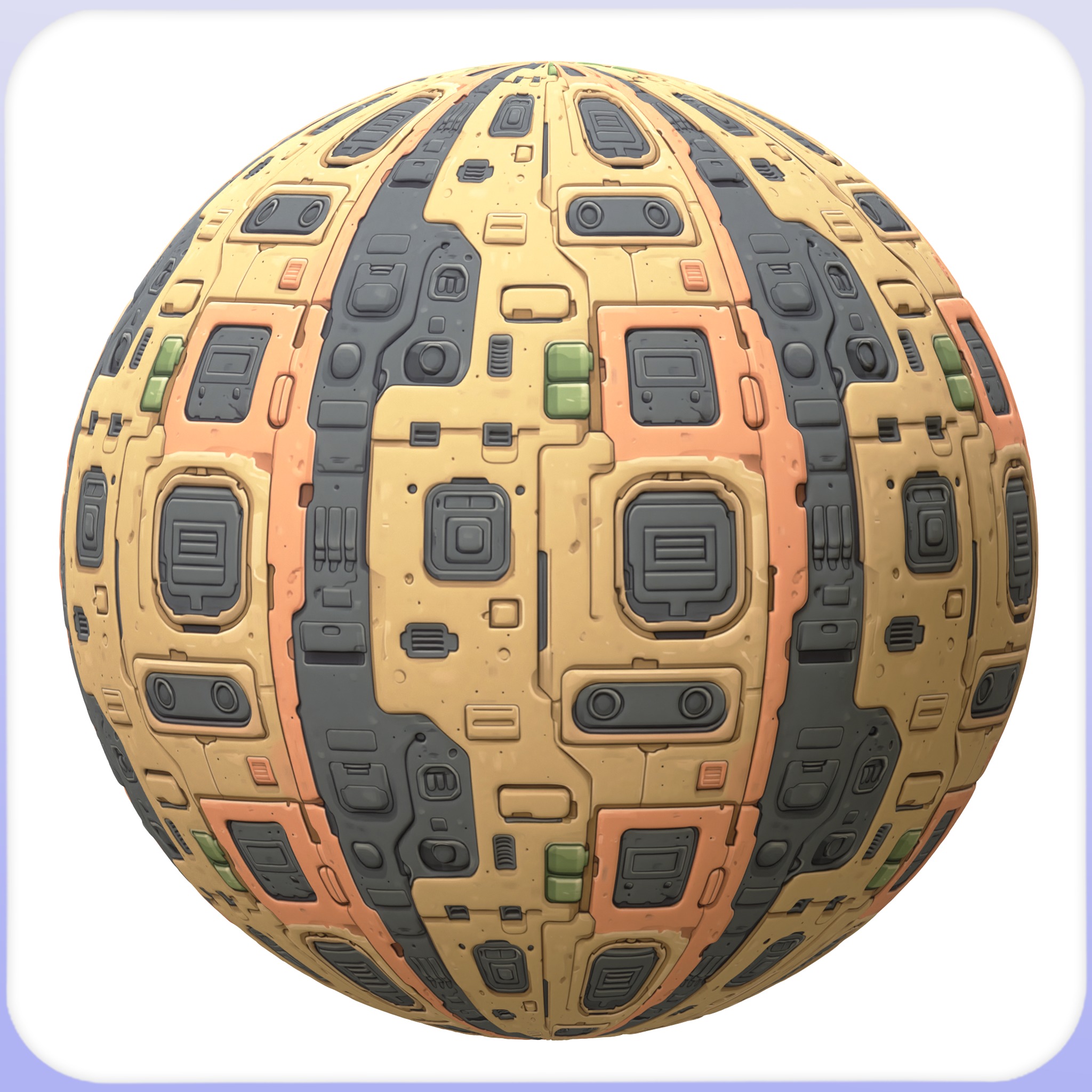 SciFi Seamless Texture Texture_6