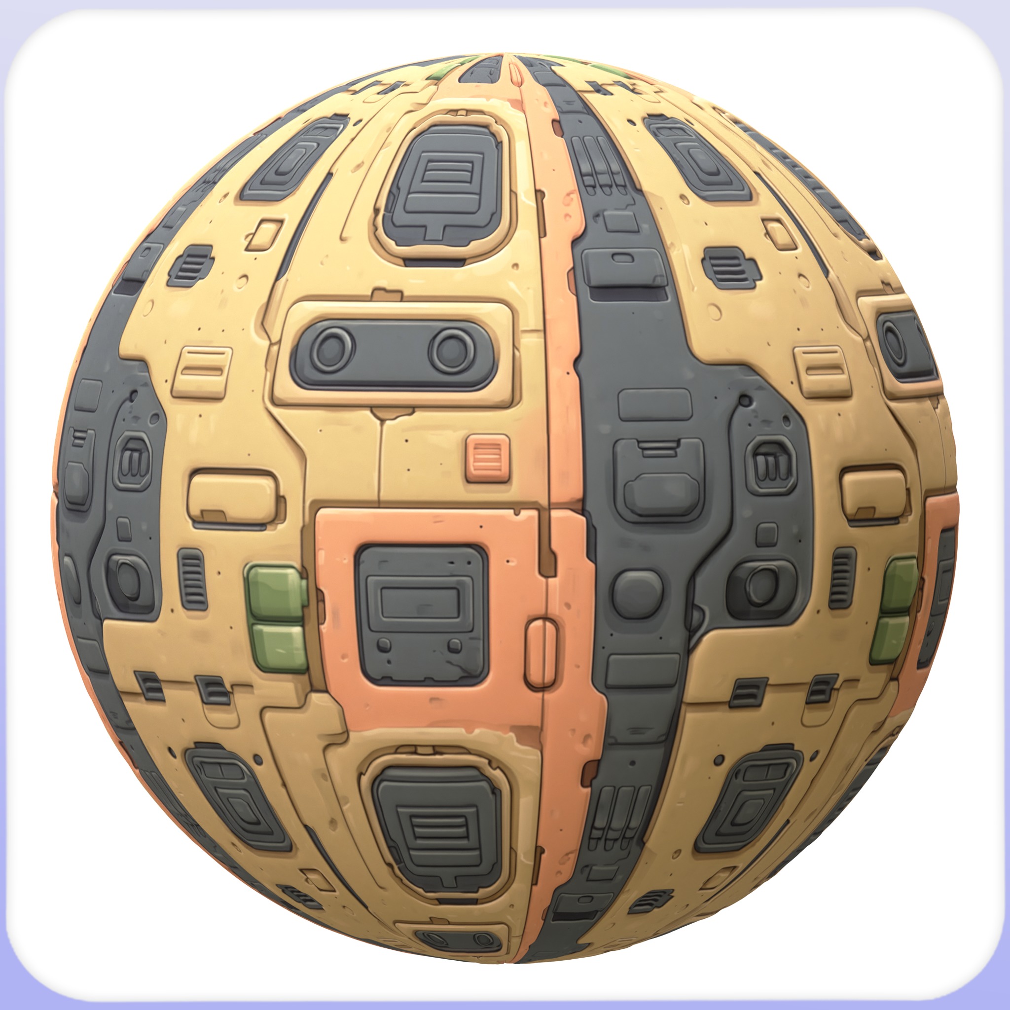 SciFi Seamless Texture Texture_2