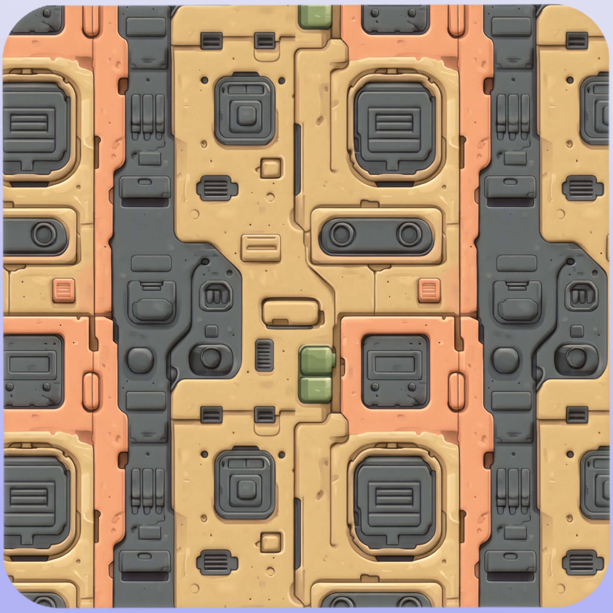 SciFi Seamless Texture Texture_4