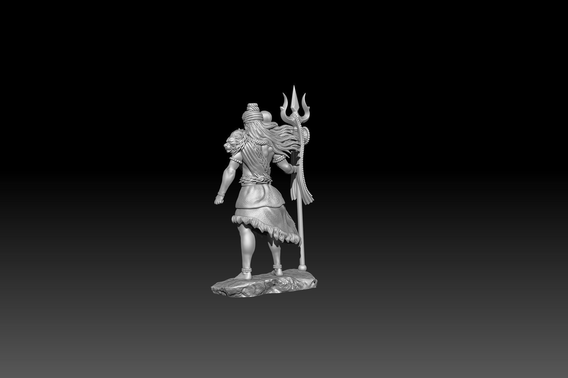 Lord Shiva 3d model for 3d printing 3D print model_2