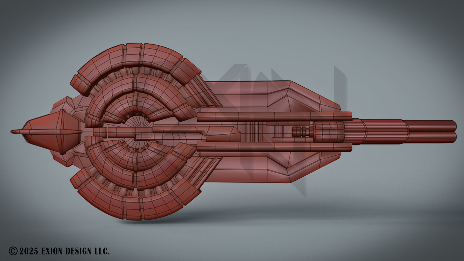 Transformers Vector Shield - Game-Ready - 3D-Printable Low-poly 3D model_6