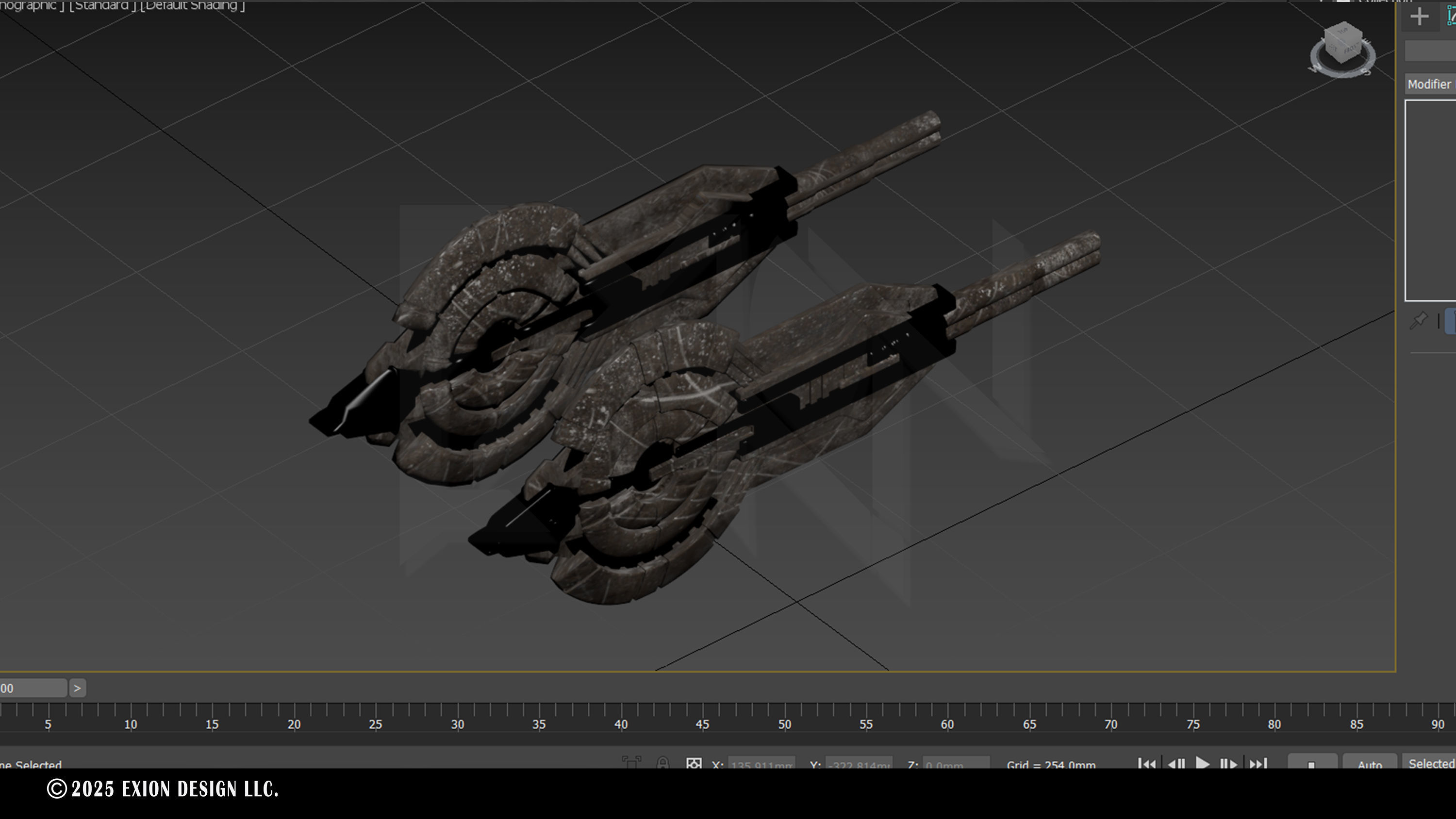 Transformers Vector Shield - Game-Ready - 3D-Printable Low-poly 3D model_14