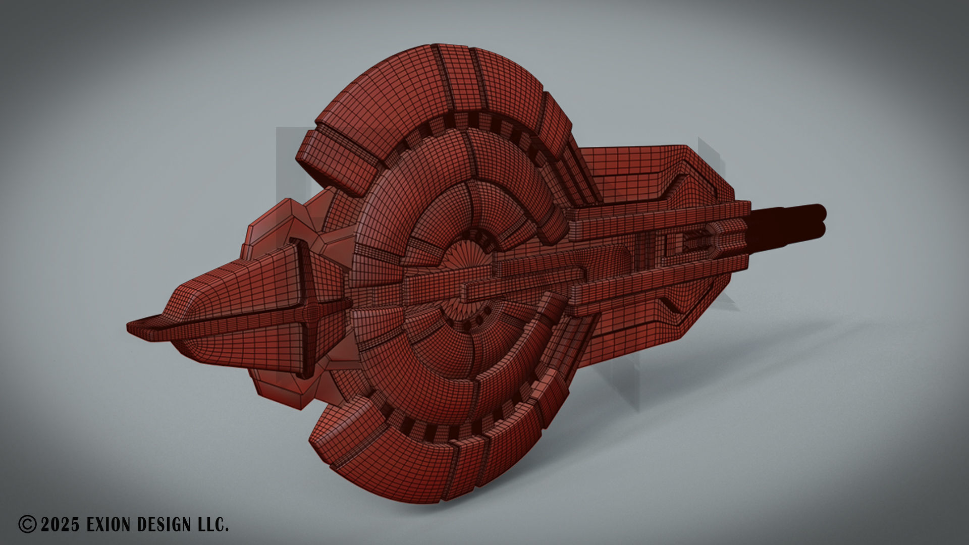Transformers Vector Shield - Game-Ready - 3D-Printable Low-poly 3D model_11