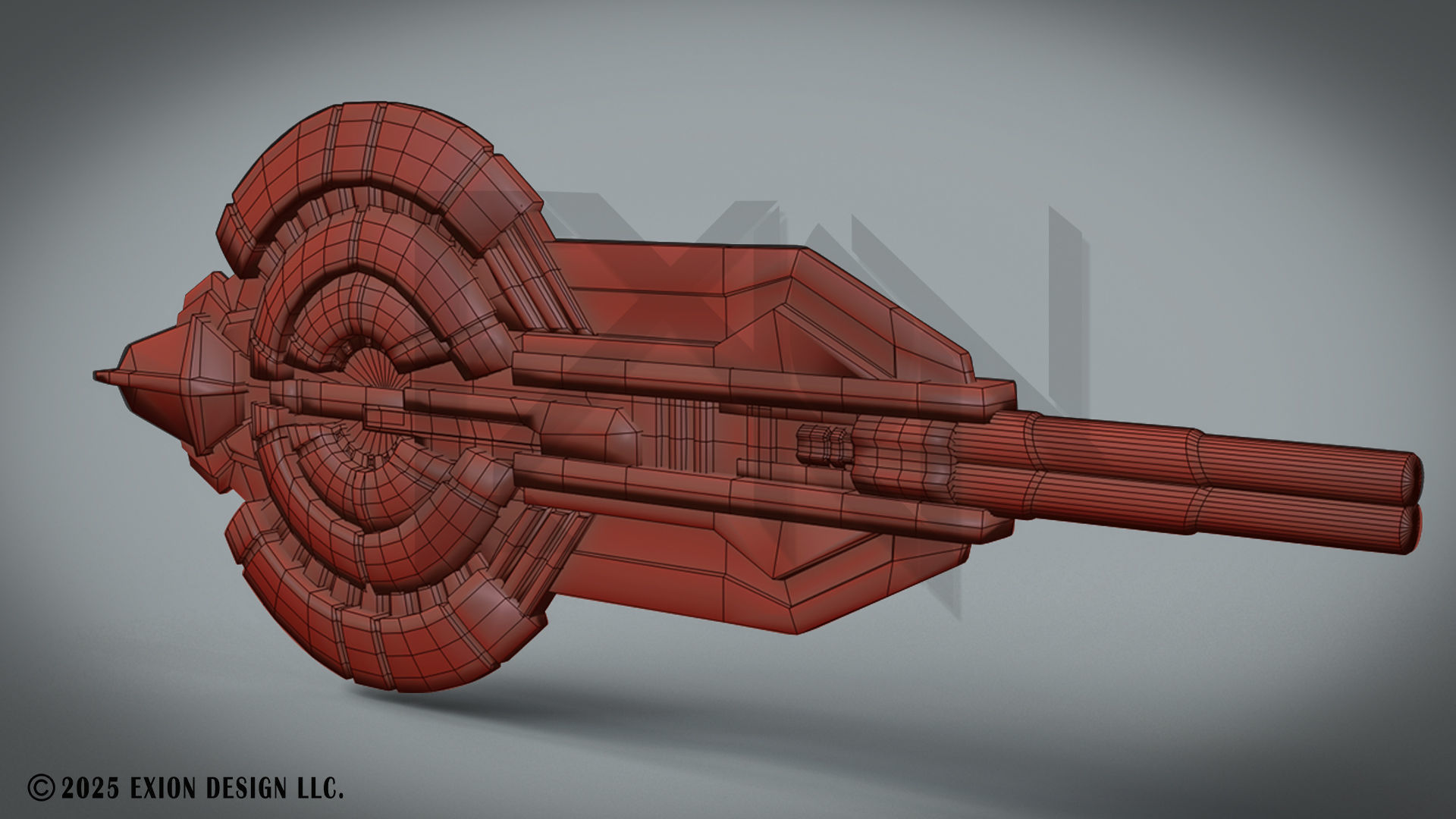 Transformers Vector Shield - Game-Ready - 3D-Printable Low-poly 3D model_9