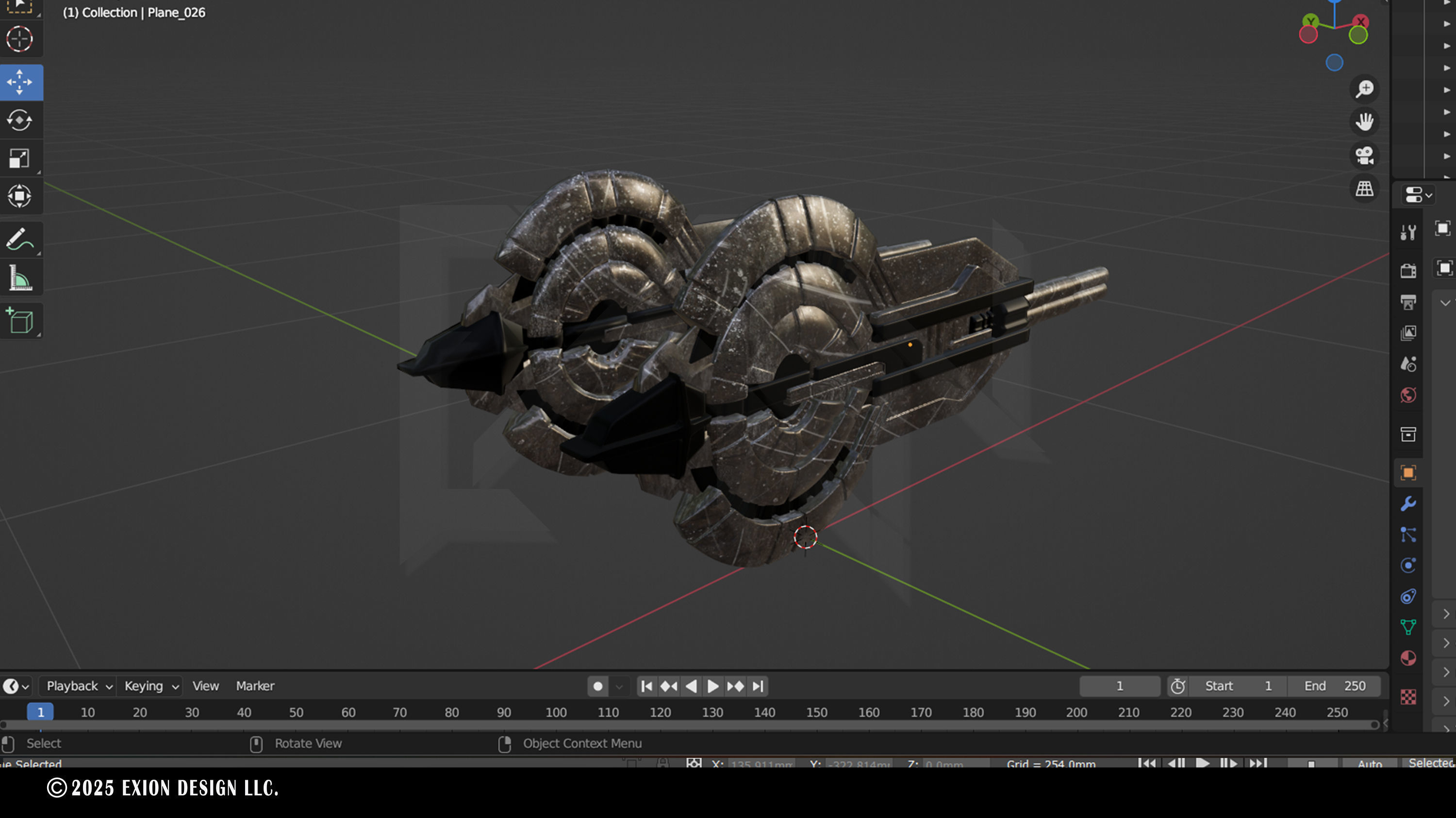 Transformers Vector Shield - Game-Ready - 3D-Printable Low-poly 3D model_15