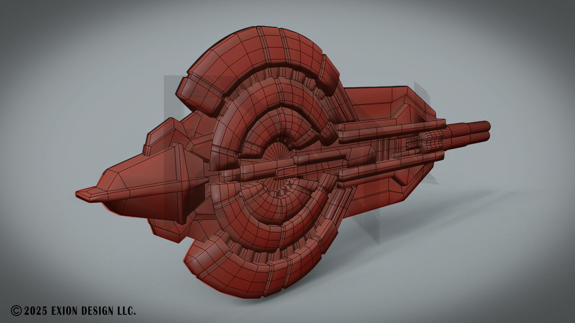 Transformers Vector Shield - Game-Ready - 3D-Printable Low-poly 3D model_12