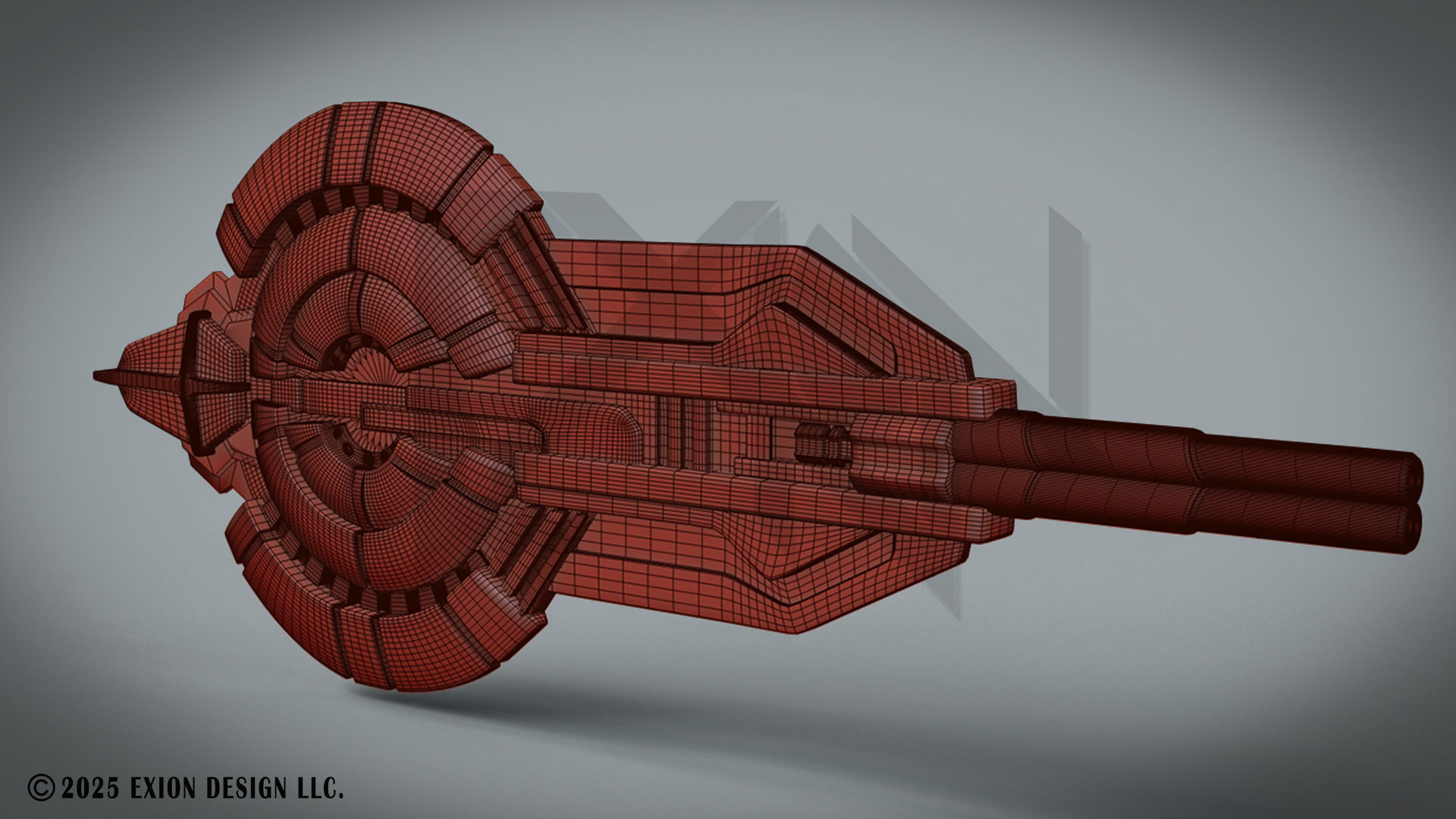 Transformers Vector Shield - Game-Ready - 3D-Printable Low-poly 3D model_8