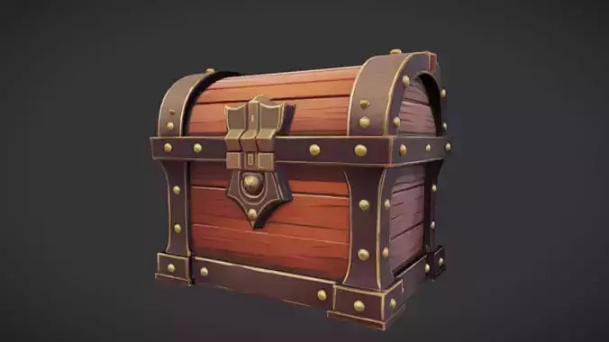 wooden treasure chest 