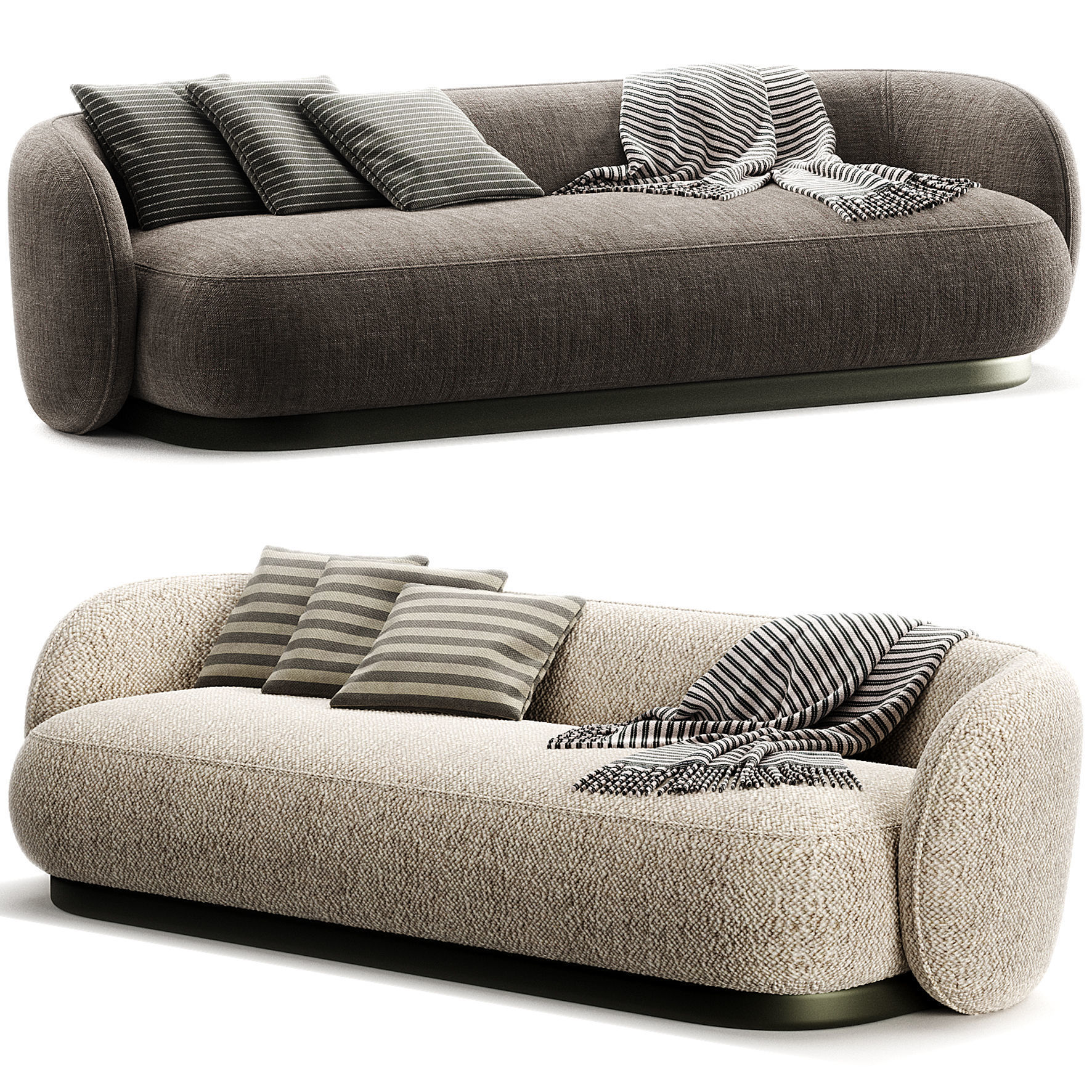 OMEGA Sofa S By Able 3D model_3