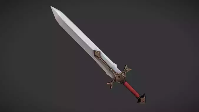 Ornate medieval sword