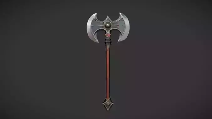 double headed battle axe 