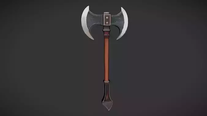 double headed battle axe