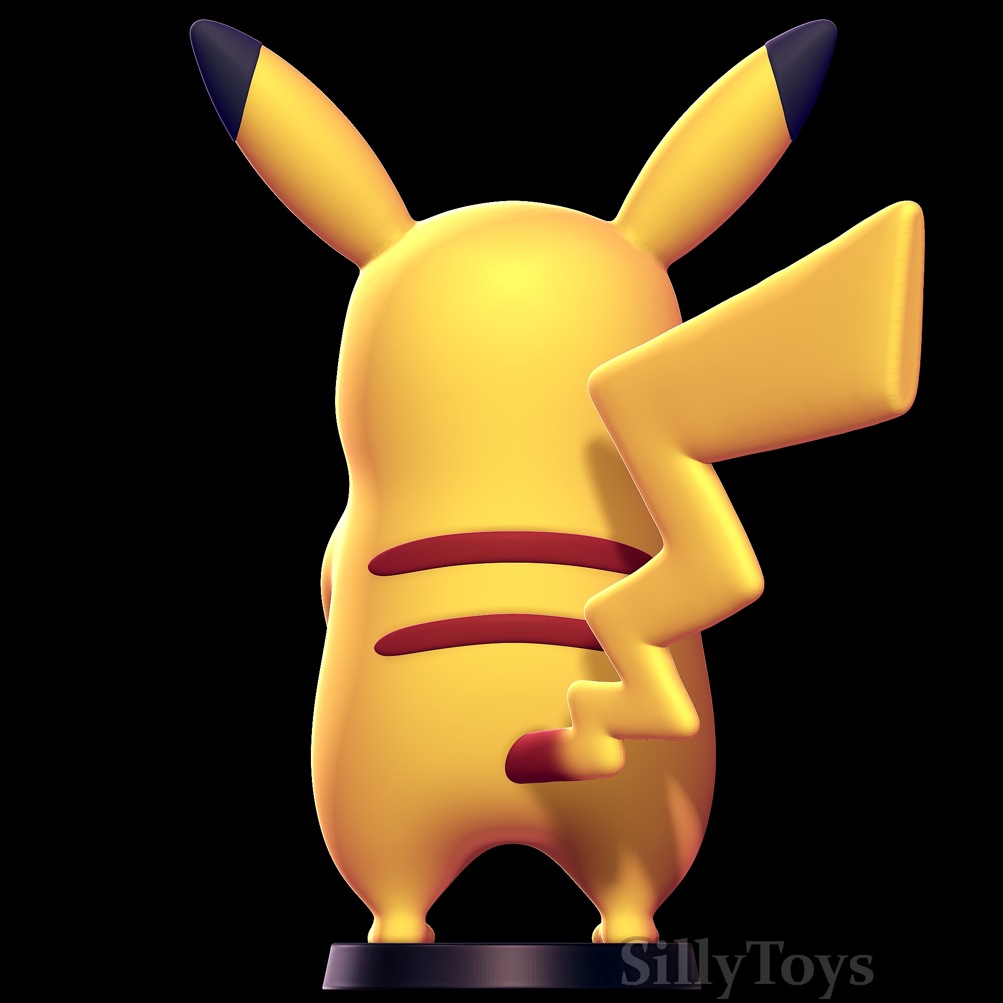 Pikachu - Pokemon Free 3D print model_2