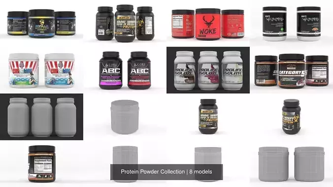 Protein Powder Collection 