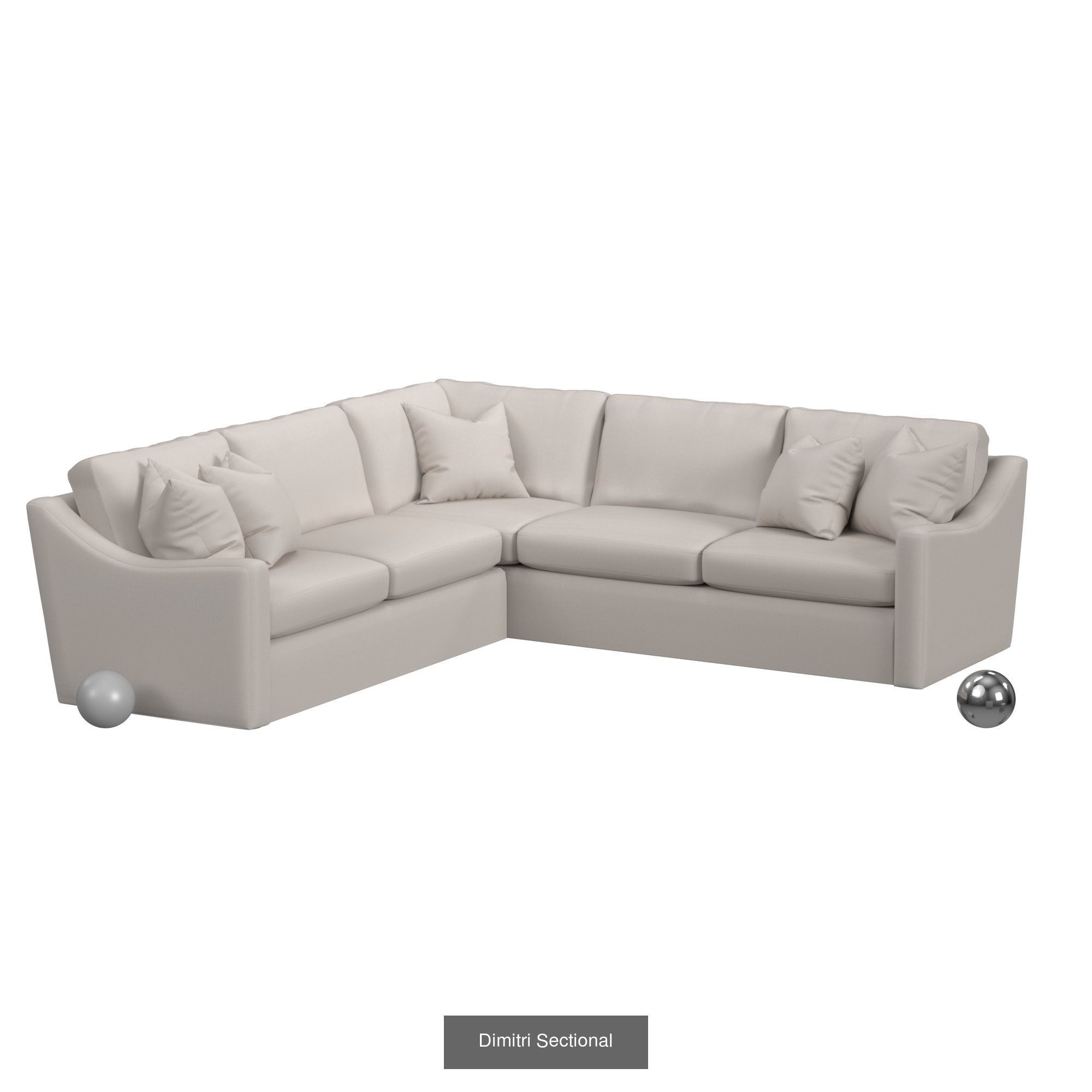 Ultimate Sofa Collection - 256 Model - High and Low Poly _102