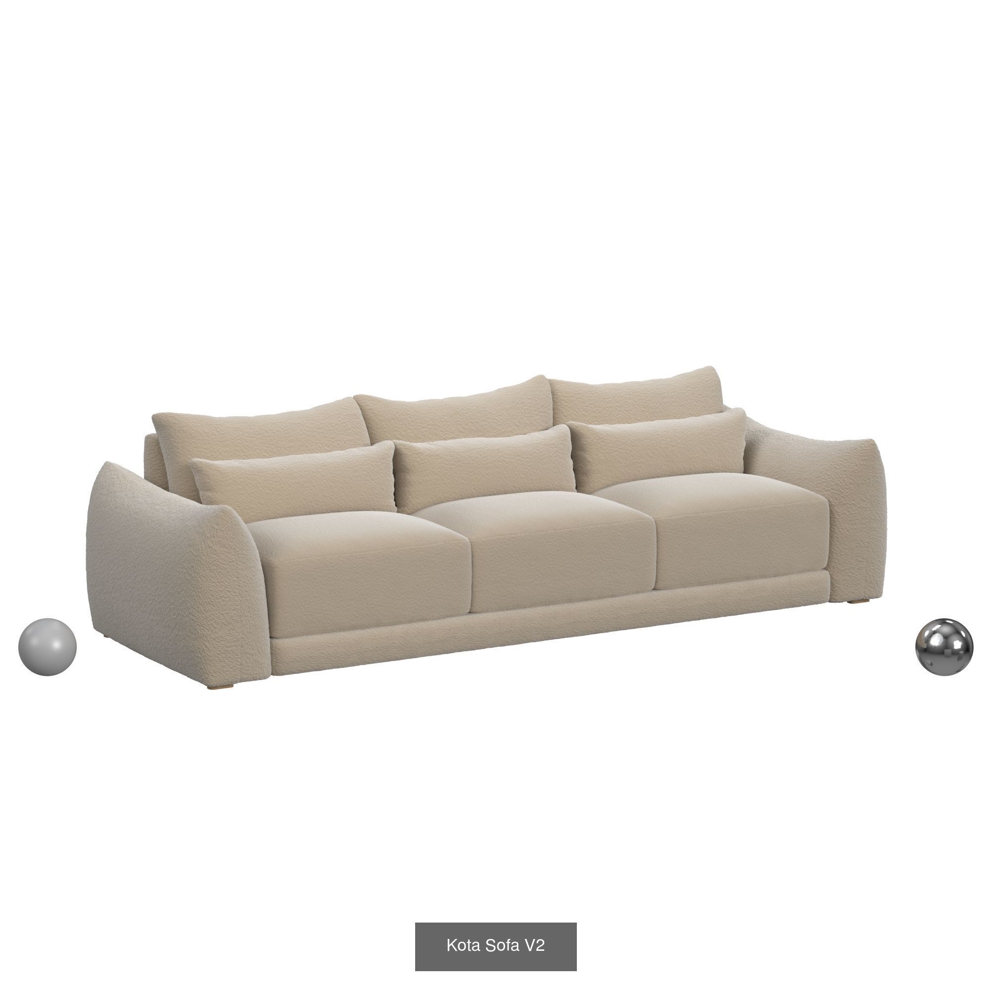 Ultimate Sofa Collection - 256 Model - High and Low Poly _205