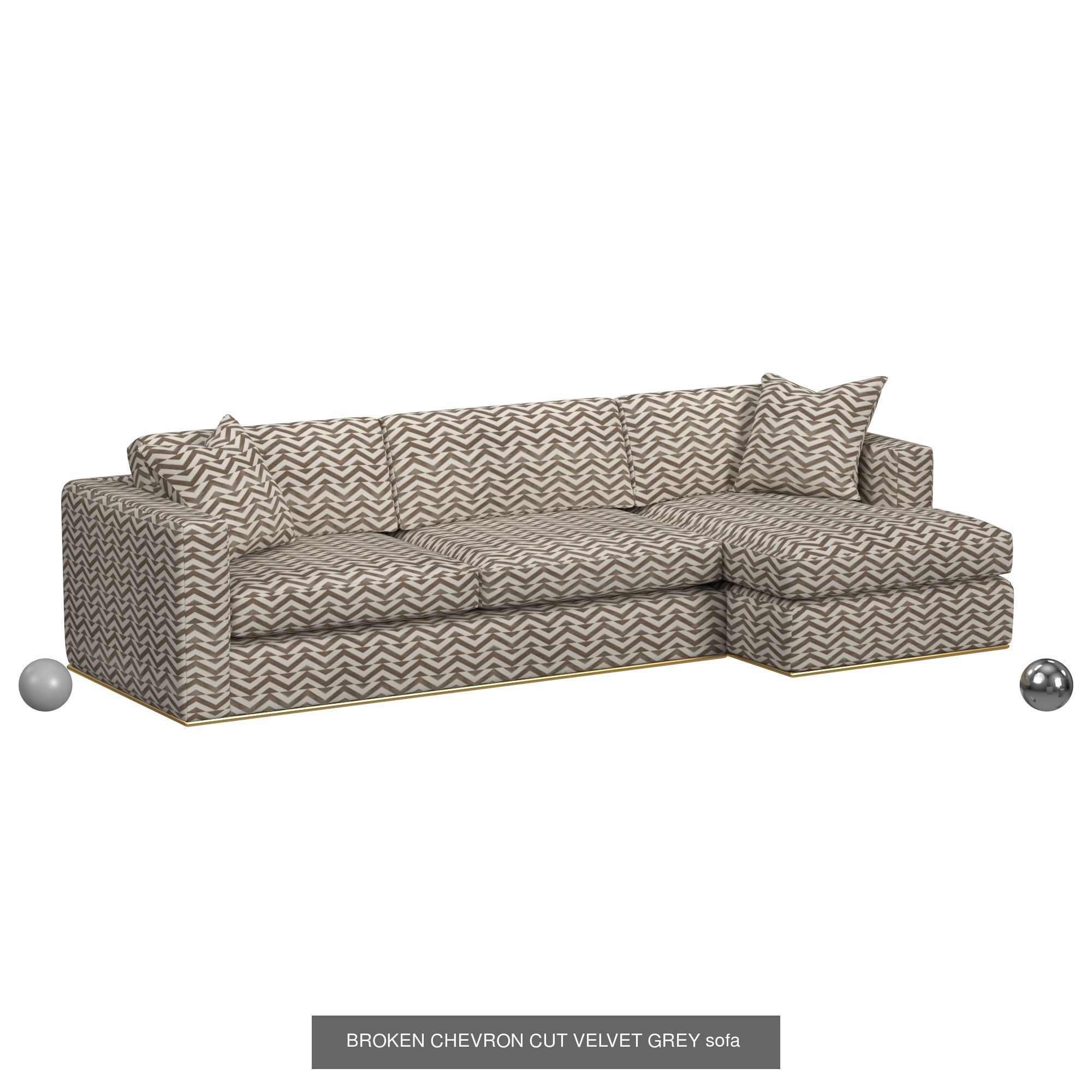 Ultimate Sofa Collection - 256 Model - High and Low Poly _184