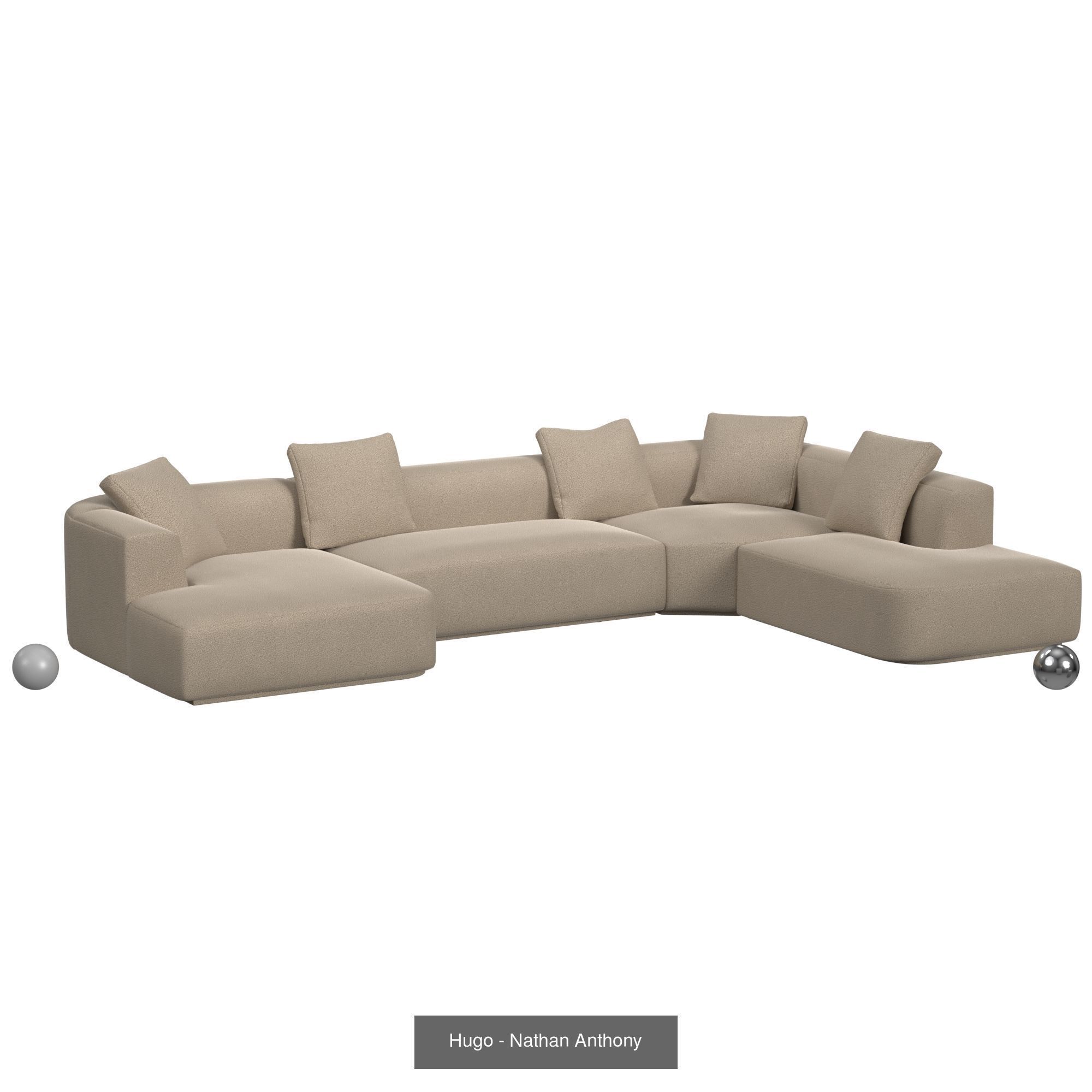 Ultimate Sofa Collection - 256 Model - High and Low Poly _154