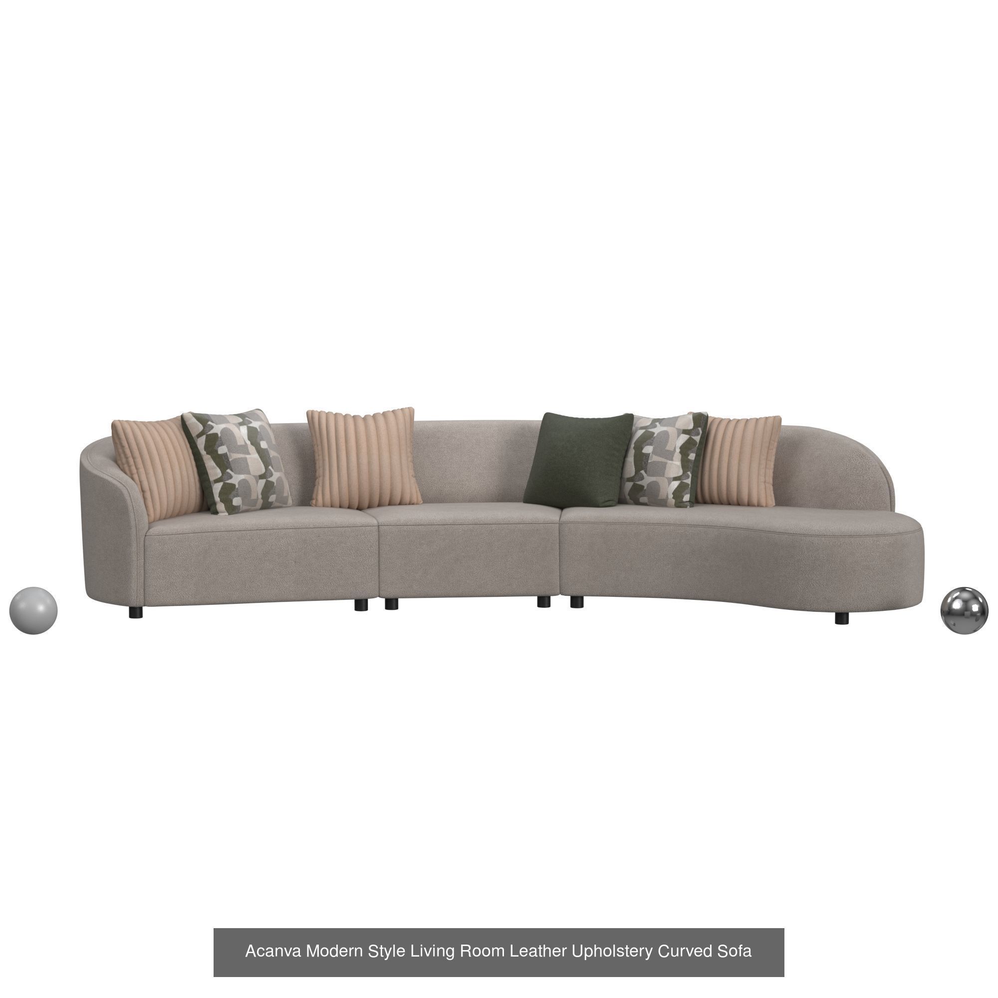 Ultimate Sofa Collection - 256 Model - High and Low Poly _204