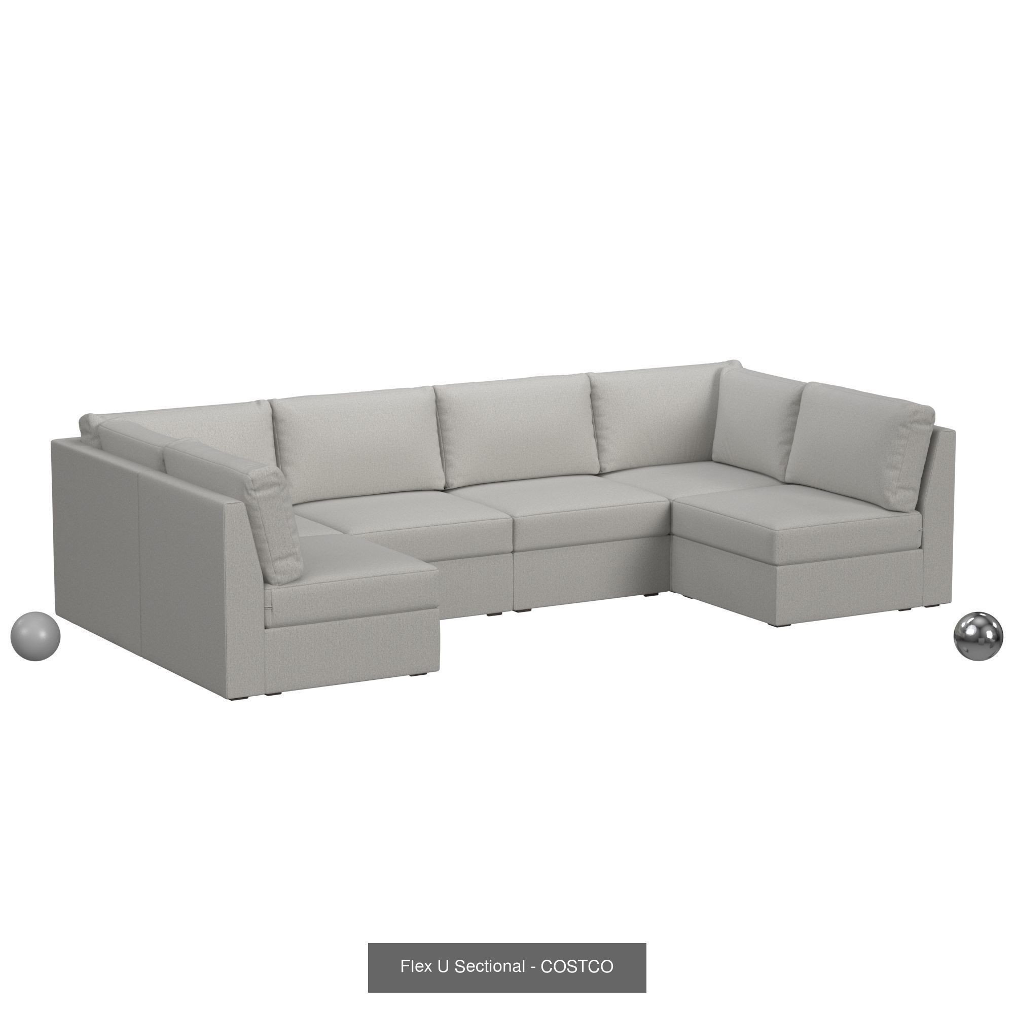 Ultimate Sofa Collection - 256 Model - High and Low Poly _115