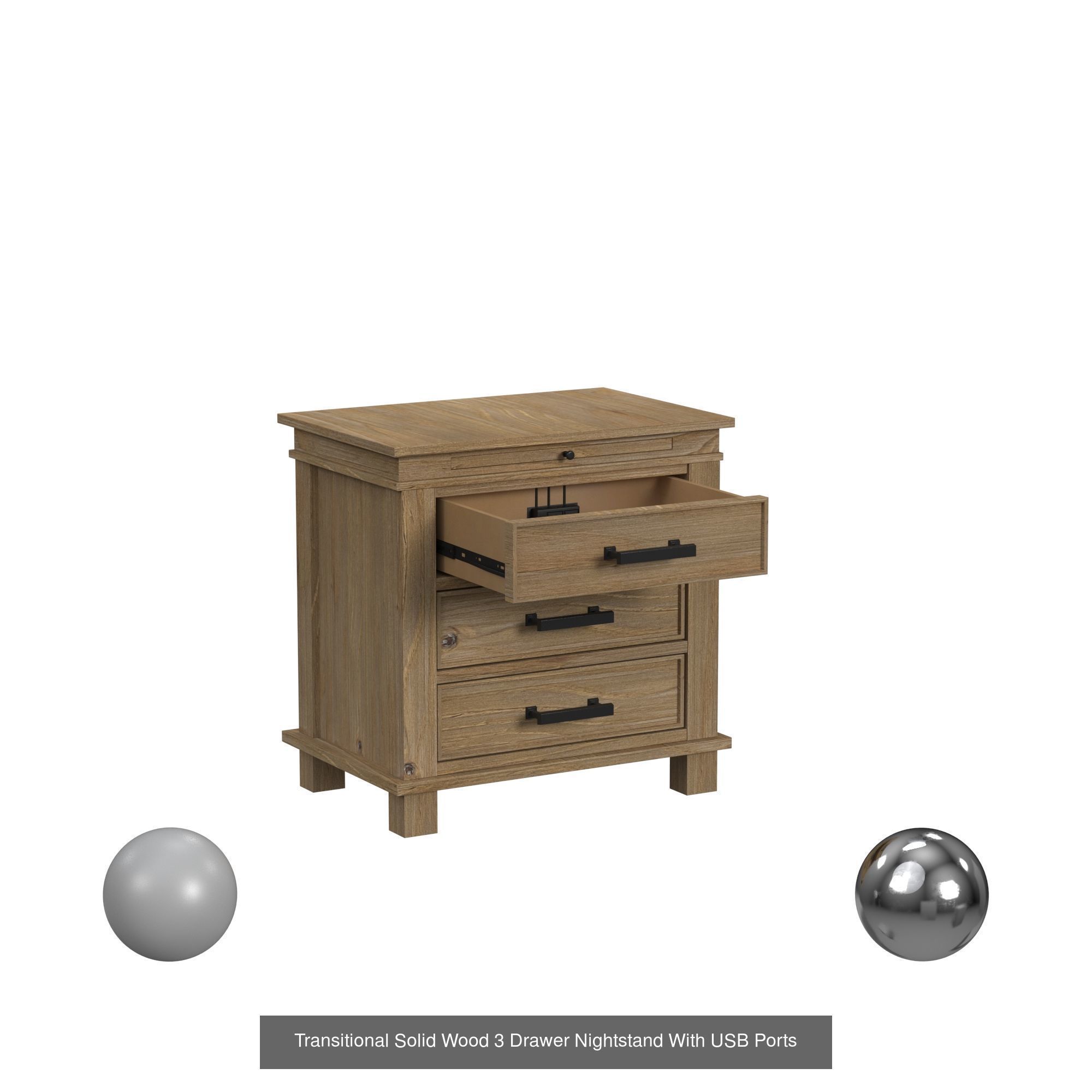 Ultimate Nightstand Collection - 56 Model - High and Low Poly _59