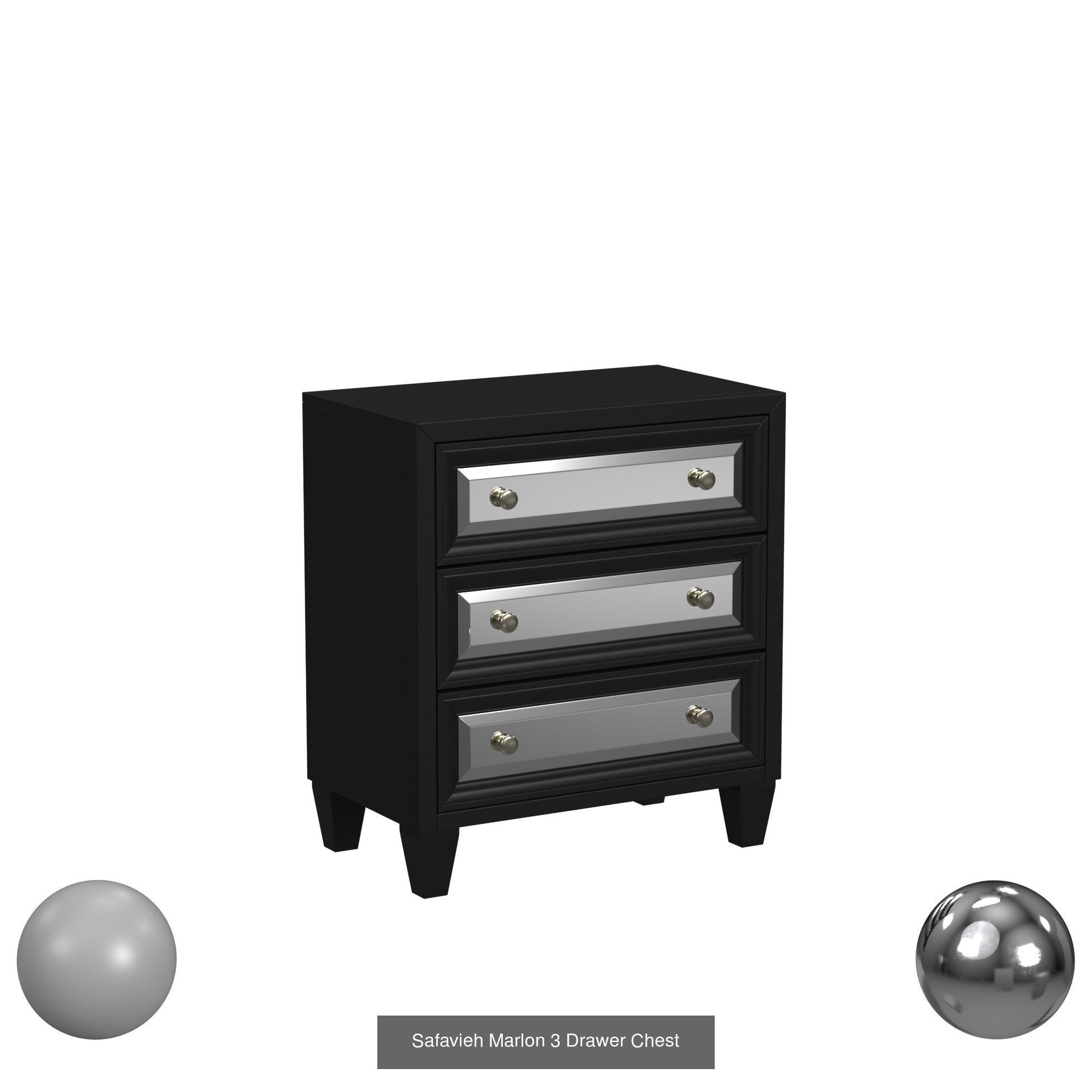 Ultimate Nightstand Collection - 56 Model - High and Low Poly _31