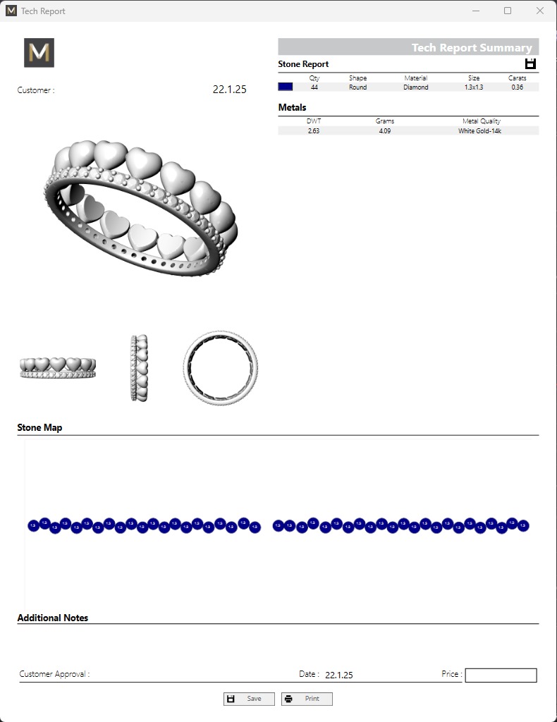Ring Euphoria 18mm 3D print model_7