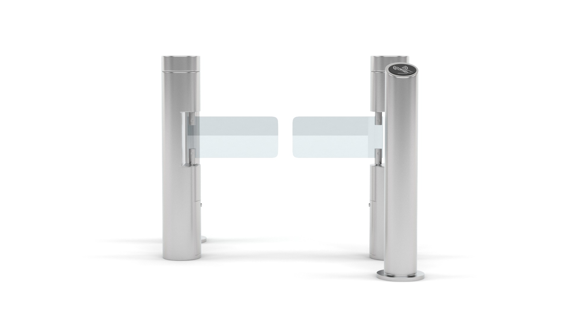 Turnstile Gate 3D model_1