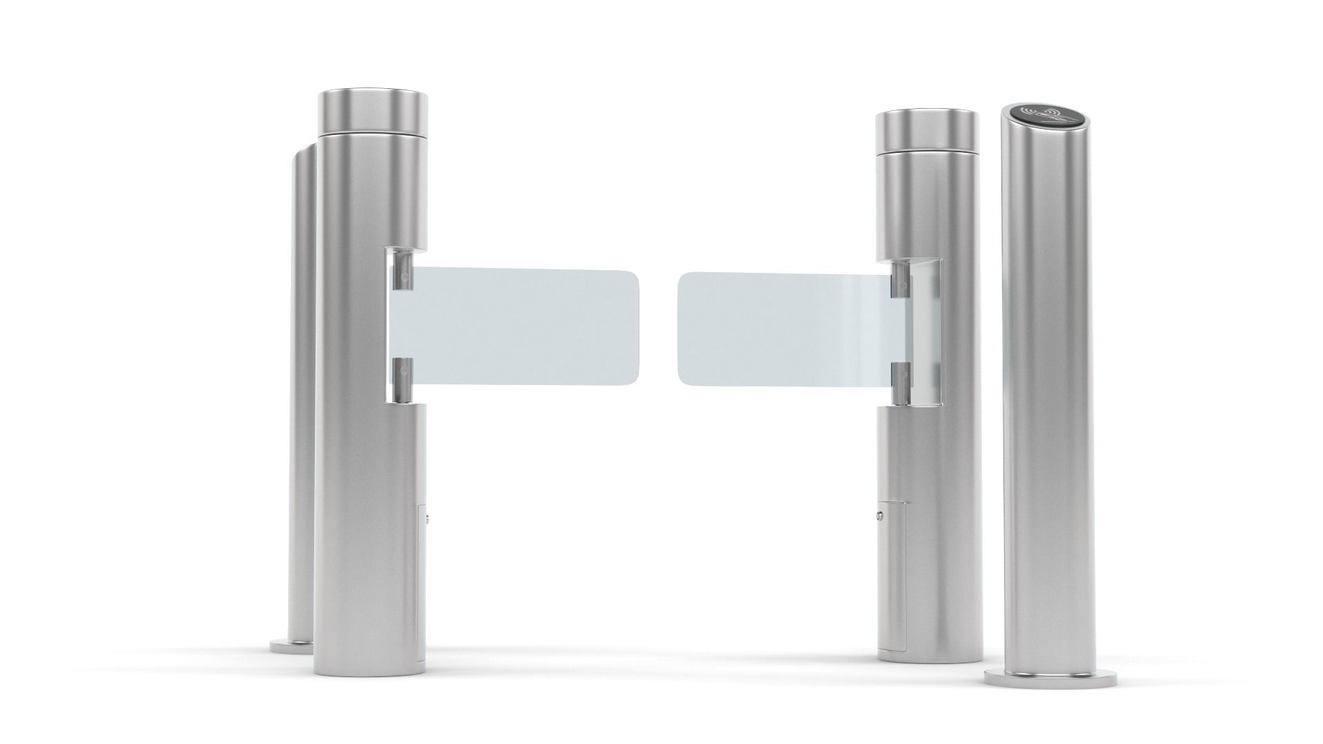 Turnstile Gate 3D model_5