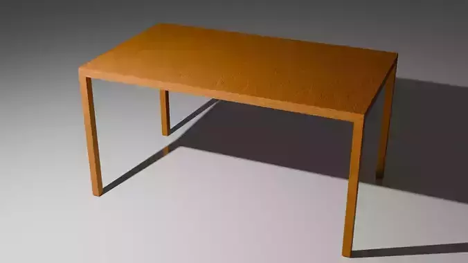 Simple Wooden Table