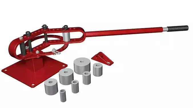 Hydraulic pipe bender