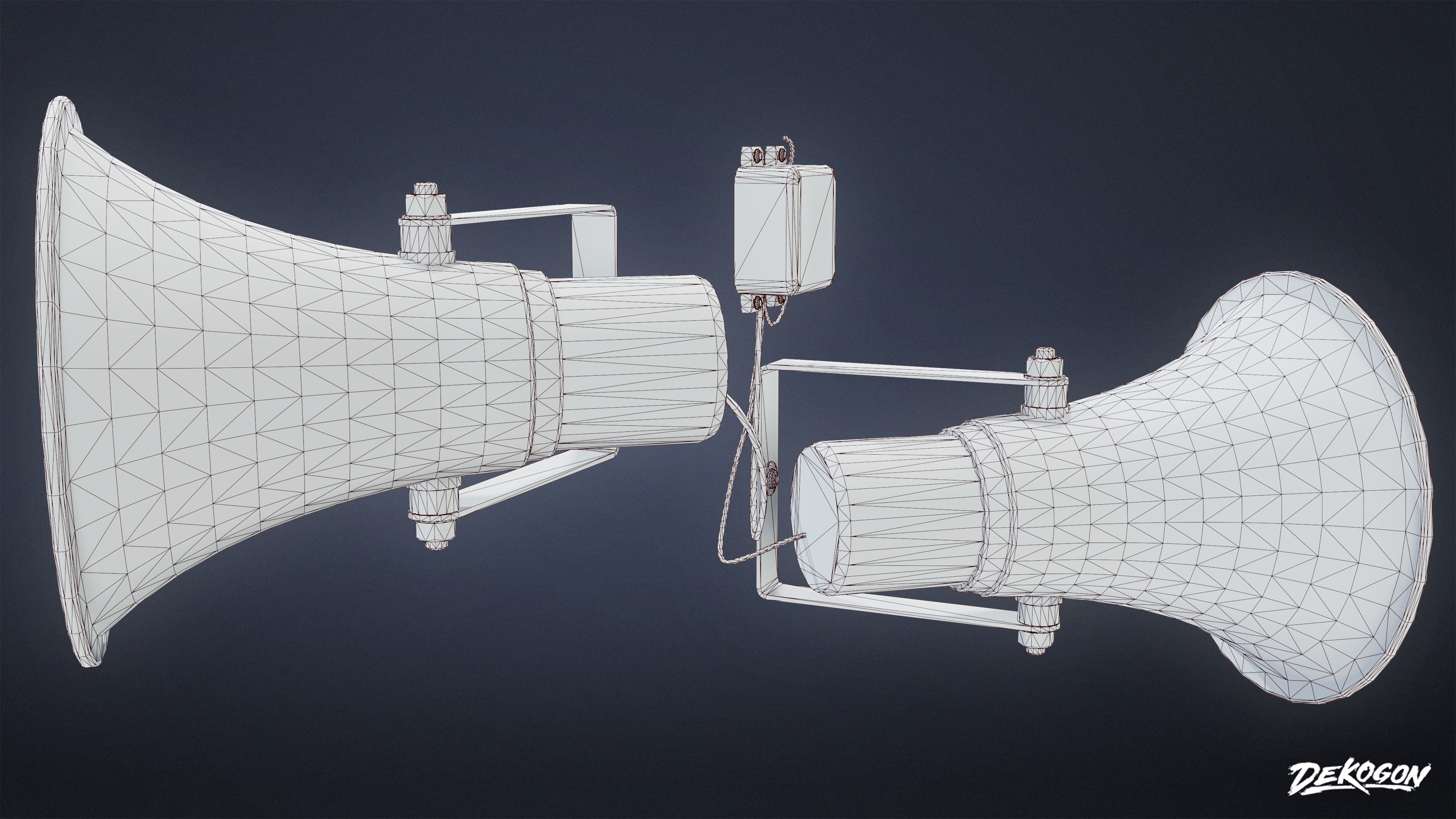 SCHOOL - School Decor 01 - LOW POLY AND NANITE Low-poly 3D model_9