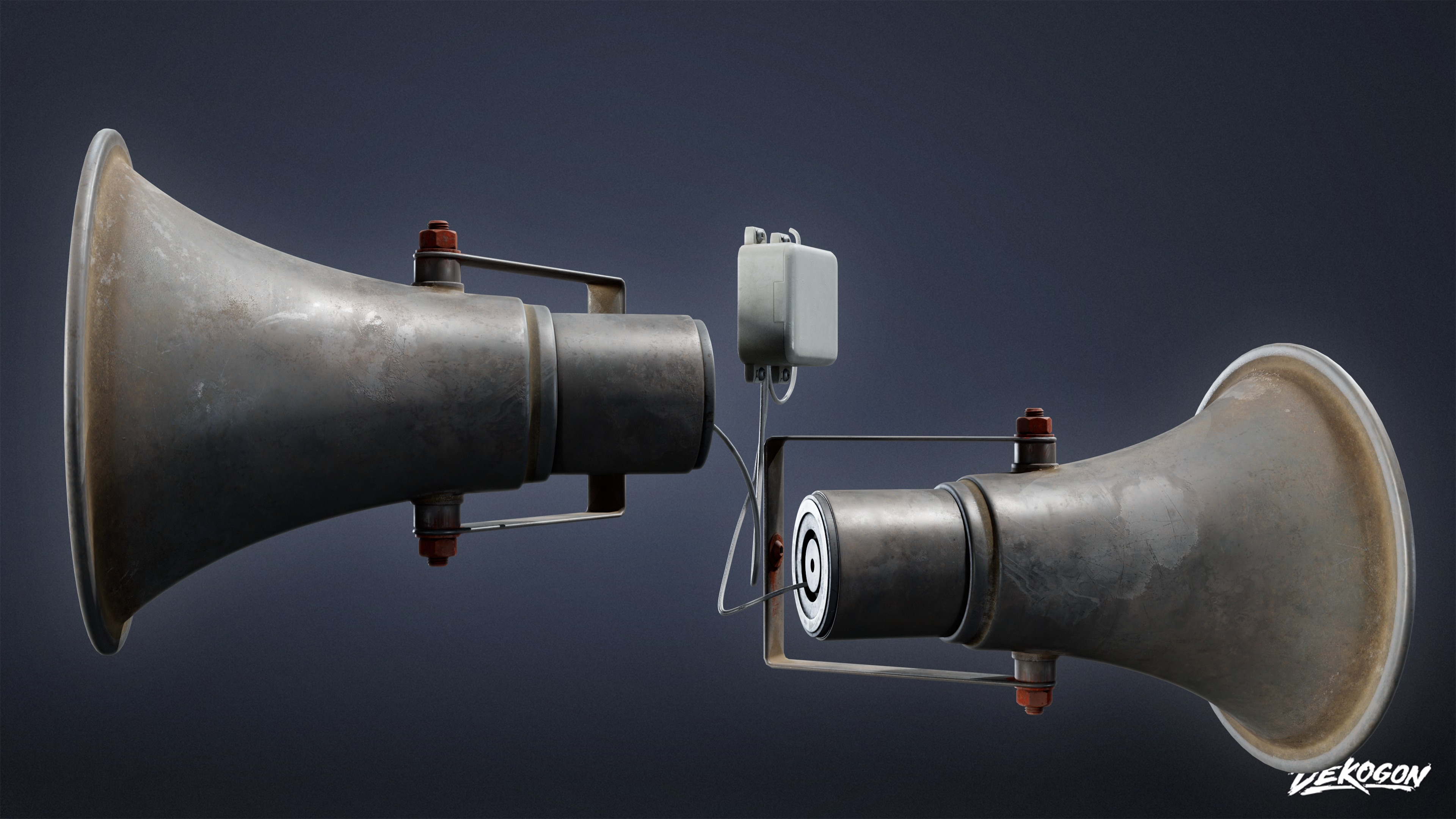 SCHOOL - School Decor 01 - LOW POLY AND NANITE Low-poly 3D model_1