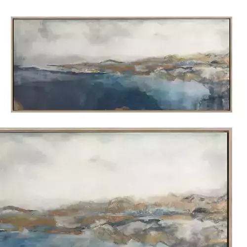 Lac Bleu Framed Print