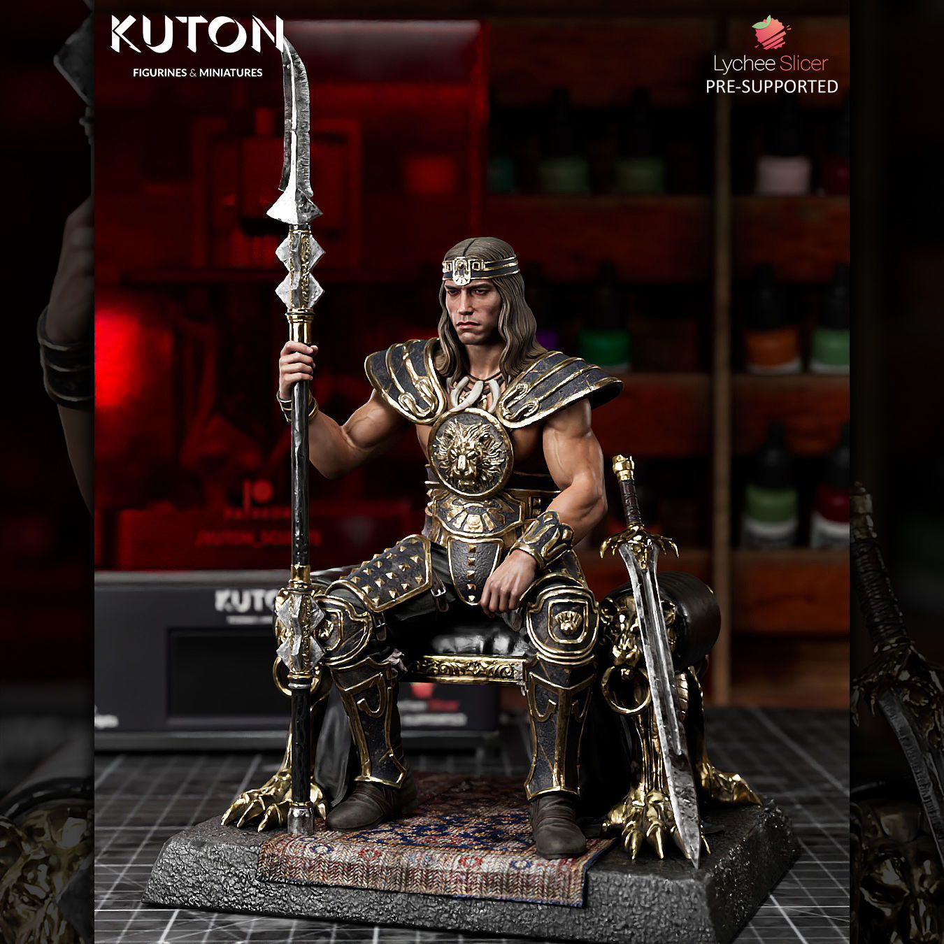 Conan 3D print model_3