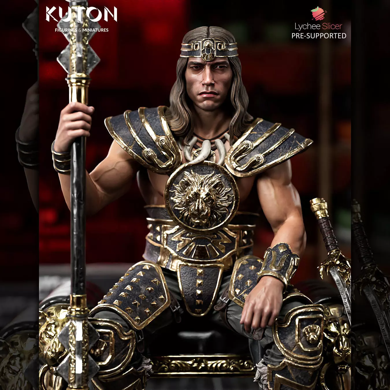 Conan 3D print model_0