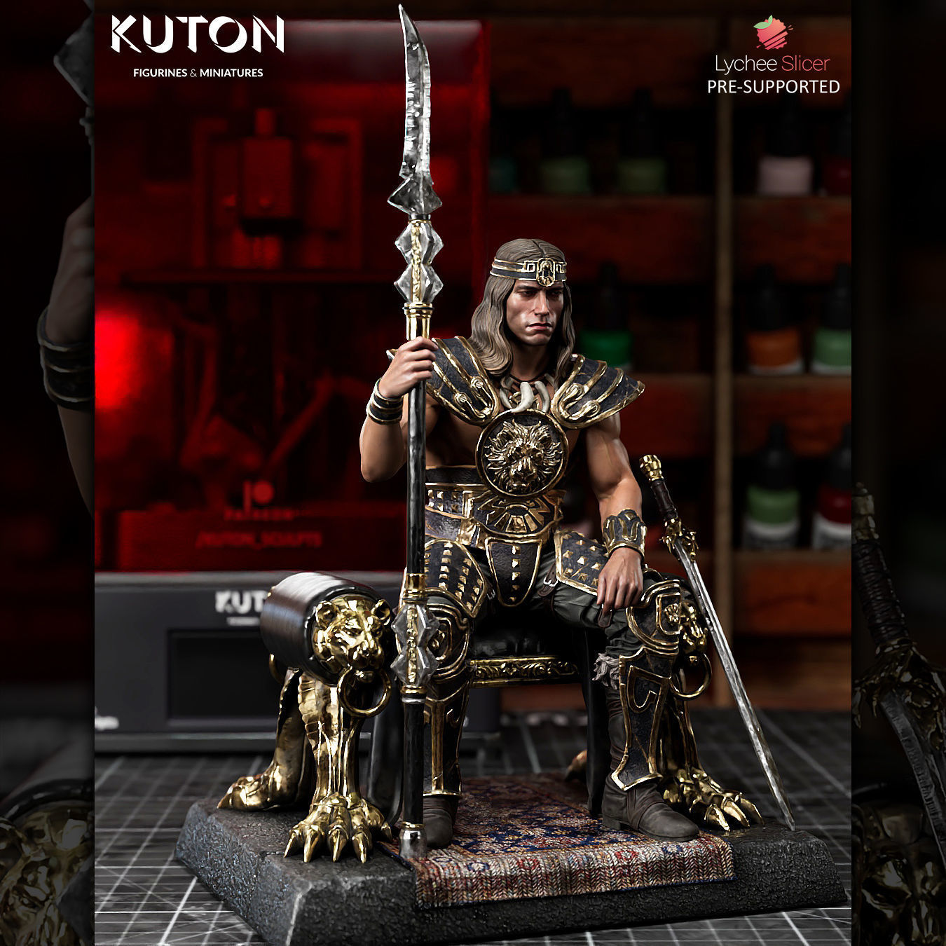 Conan 3D print model_4