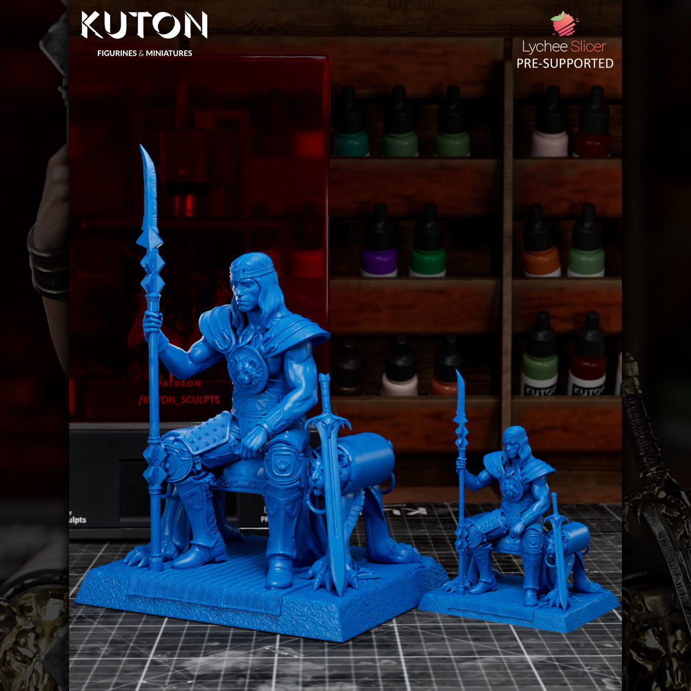 Conan 3D print model_8