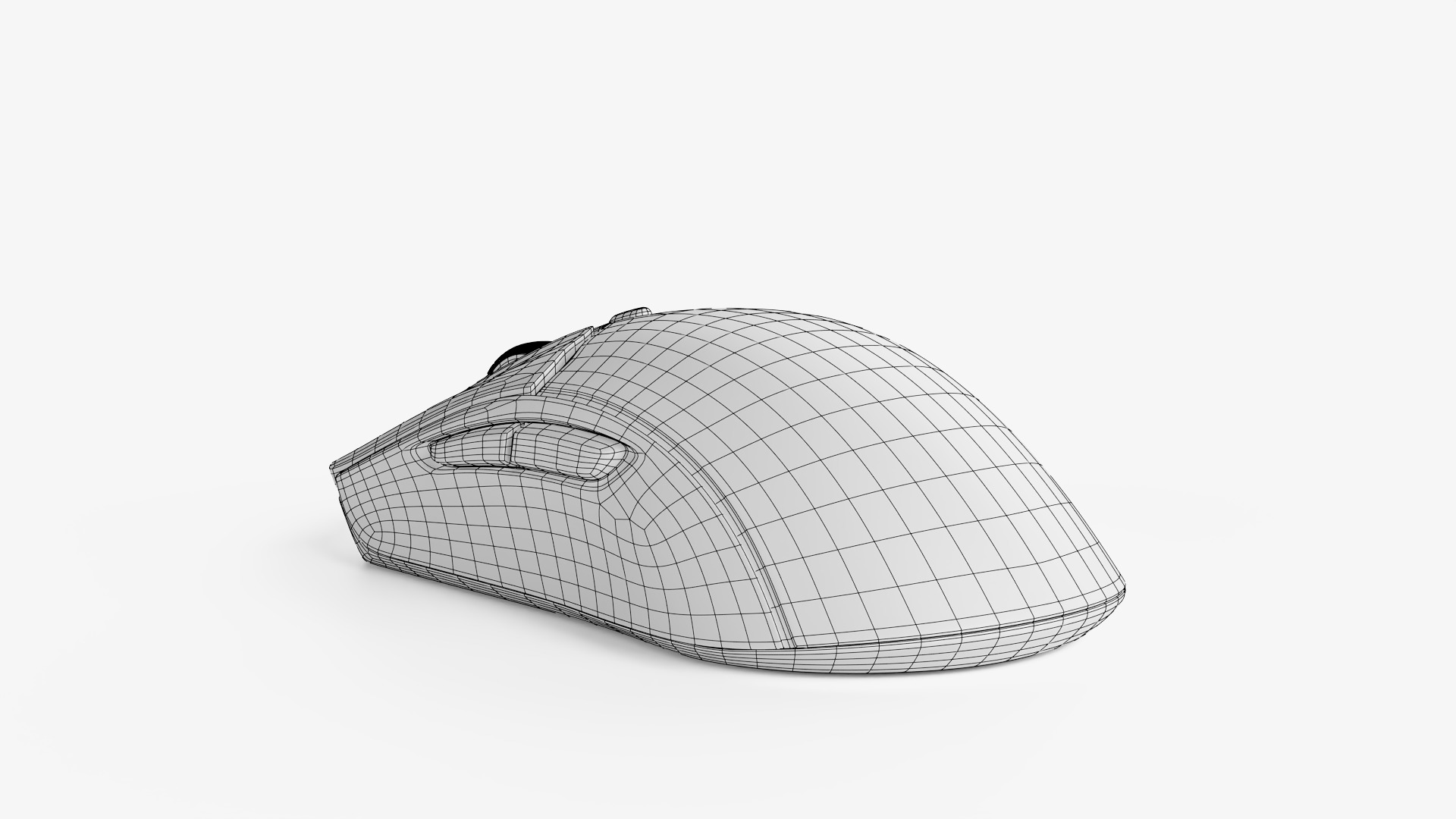 HYPERX PULSEFIRE HASTE TWO PRO FOUR K WIRELESS MOUSE 3D model_14