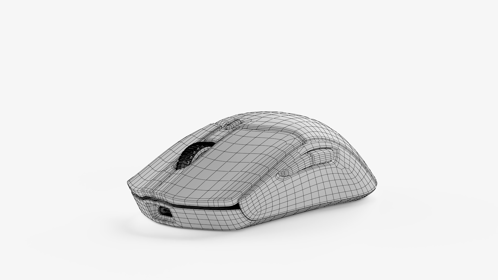 HYPERX PULSEFIRE HASTE TWO PRO FOUR K WIRELESS MOUSE 3D model_11