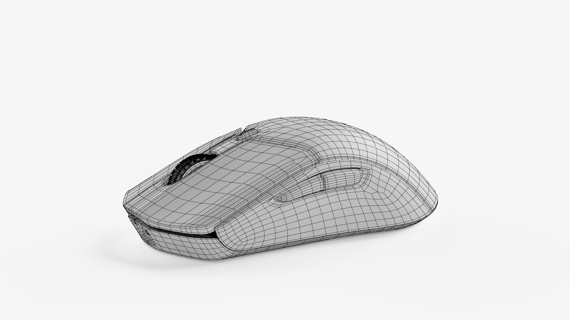 HYPERX PULSEFIRE HASTE TWO PRO FOUR K WIRELESS MOUSE 3D model_13