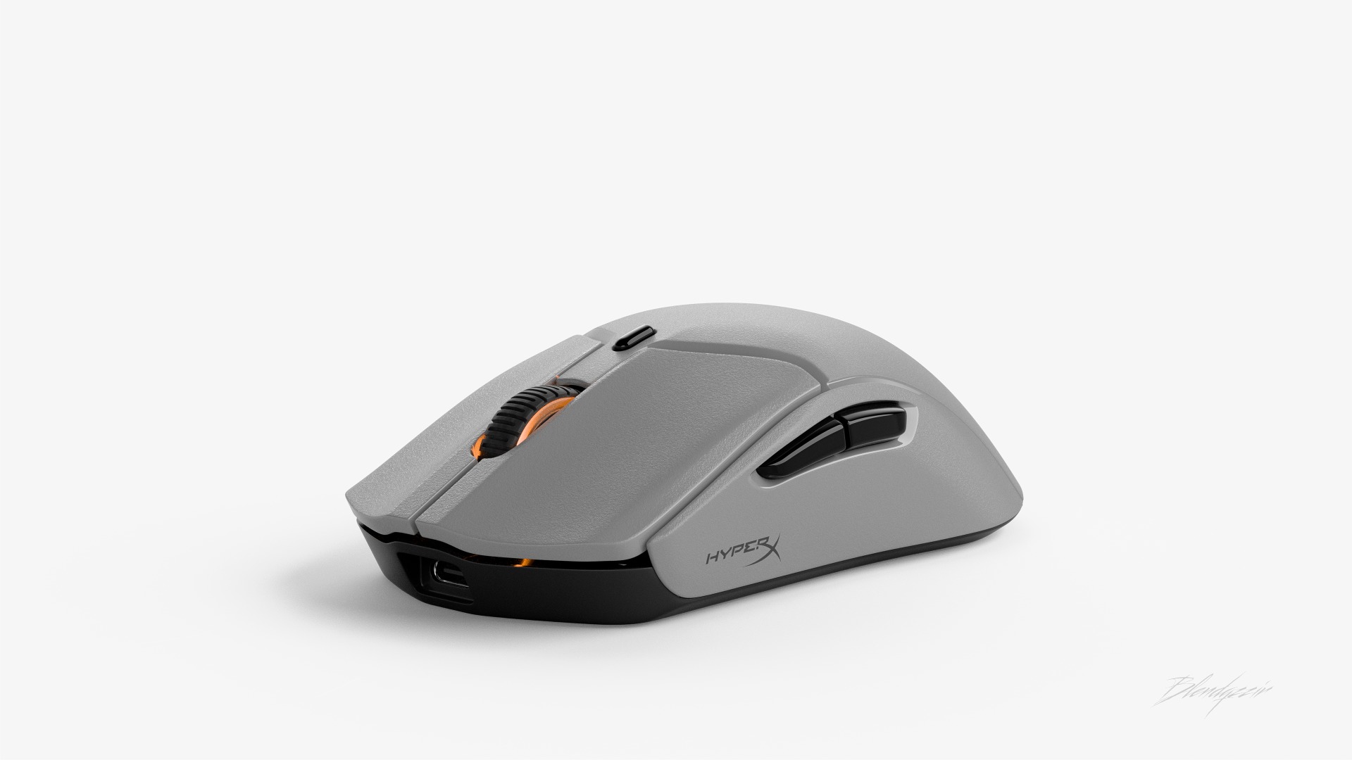 HYPERX PULSEFIRE HASTE TWO PRO FOUR K WIRELESS MOUSE 3D model_1