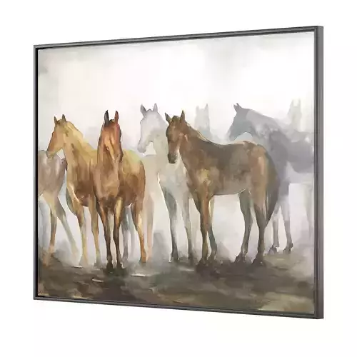 Wild Horses Framed Print