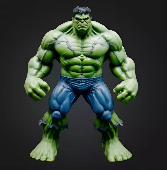 Hulk 3D 3D print model_0