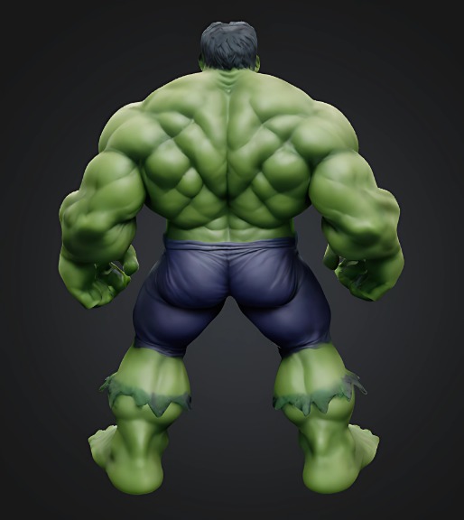 Hulk 3D 3D print model_1